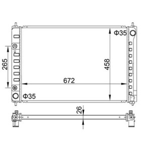 Kühler, Motorkühlung 622 282 von HART günstig für 94,97 € online kaufen