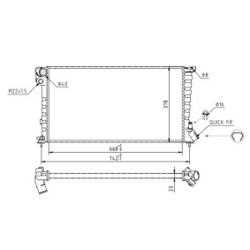 Kühler, Motorkühlung 637 131 von HART günstig für 85,29 € online kaufen