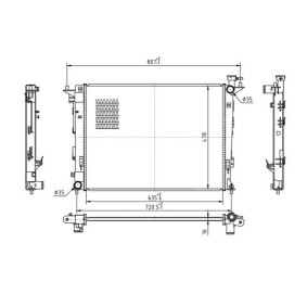 Kühler, Motorkühlung 637 141 von HART günstig für 115,68 € online kaufen