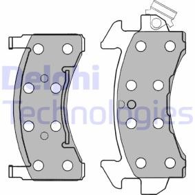 Compre Pastilhas de travão de DELPHI online para S10 Extended Cab Pickup a preços moderados