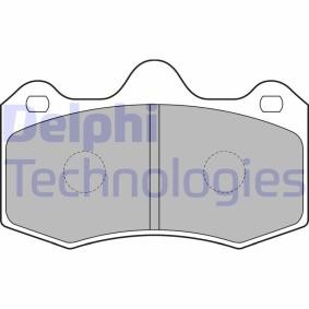 Achetez des Plaquettes de frein DELPHI LP1809 à prix pour 35,11 €