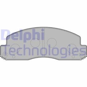 Compre Pastilhas de travão de DELPHI online para S10 III Pick-up a preços moderados