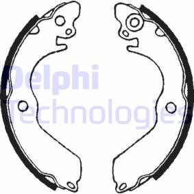 Compre Jogo de maxilas de travão da DELPHI LS1649 a um preço baixo por 19,55 €