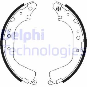 Compre Maxilas de travão de DELPHI online para Land Cruiser Veículo todo terreno aberto (FJ40) a preços moderados