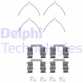Acquista Kit accessori, pastiglia freno da DELPHI online per SUPRA (JZA70_, GA70_, MA70) a prezzi moderati
