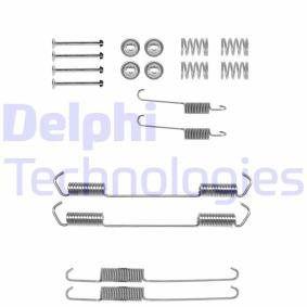 Compre Kit de acessórios, maxilas do travão de DELPHI online para J5 Camião de plataforma/chassis (290L) a preços moderados