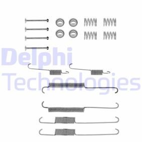 Compre Kit de acessórios, maxilas do travão de DELPHI online para J5 Camião de plataforma/chassis (290L) a preços moderados