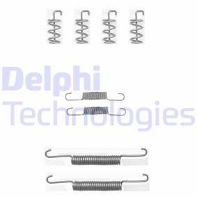 Compre Kit de acessórios, maxilas de travão de estacionamento da DELPHI LY1325 a um preço baixo por 7,14 €