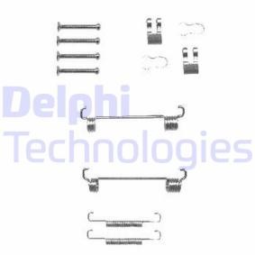 Compre Kit de acessórios, maxilas de travão de estacionamento da DELPHI LY1344 a um preço baixo por 8,71 €