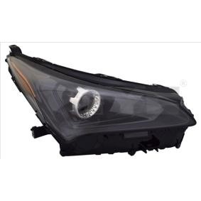 Scheinwerfer 20-17415-06-9 LEXUS von TYC