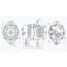 Lichtmaschine 063734085010 von MAGNETI MARELLI günstig für 140,65 € online kaufen