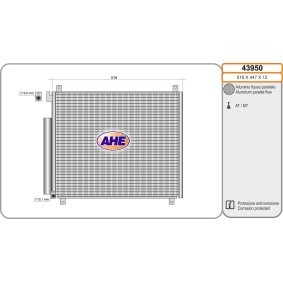 Acquista Condensatore climatizzatore da AHE 43950 a buon mercato per soli 193,96 €