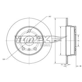 Bremsscheibe für BMW von TOMEX brakes