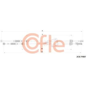 Seilzug, Schaltgetriebe 92.2CB.TY007 von COFLE günstig für 117,82 € online kaufen