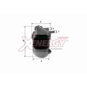 Kraftstofffilter X1509500 von AP XENERGY günstig für 40,07 € online kaufen