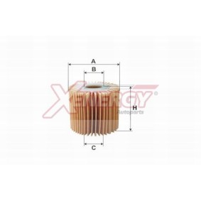 Ölfilter für SUBARU von AP XENERGY