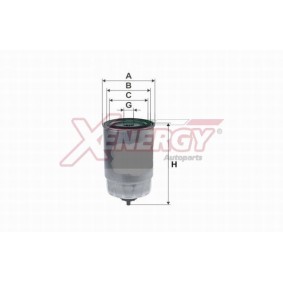 Compre Filtro de combustível da AP XENERGY X1599792 a um preço baixo por 10,97 €