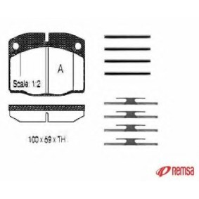 Acquista Kit pastiglie freni da METZGER 0101.09 a buon mercato per soli 26,78 €