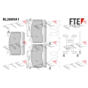 Bremsbeläge BL2889A1 von FTE günstig für 100,40 € online kaufen