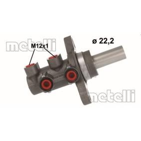Compre Bomba central dos travões da METELLI 05-1182 a um preço baixo por 71,79 €