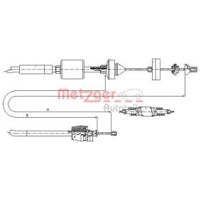 Kupplungsseil 10.2843 von METZGER günstig für 24,94 € online kaufen
