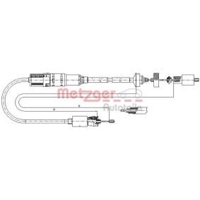 Kupplungsseil 10.2967 von METZGER günstig für 37,38 € online kaufen
