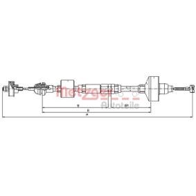 Kupplungsseil 10.3139 von METZGER günstig für 31,55 € online kaufen