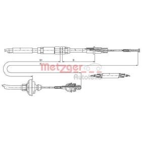 Kupplungsseil 10.3149 von METZGER günstig für 26,12 € online kaufen