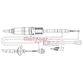 Kupplungsseil 10.3211 von METZGER günstig für 29,44 € online kaufen