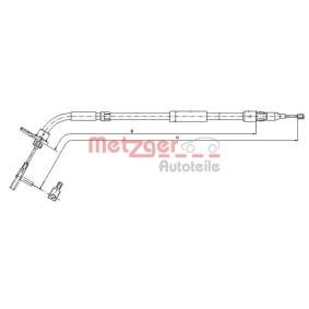 Handbremsseil von METZGER