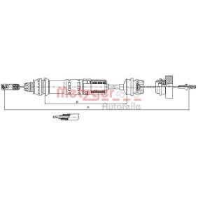 Kupplungsseil 11.2280 von METZGER günstig für 35,48 € online kaufen