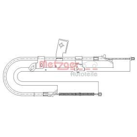Acquista Cavo freno a mano da METZGER 17.1071 a buon mercato per soli 21,19 €