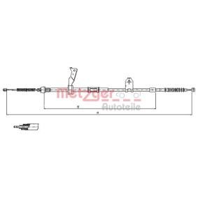 Acquista Cavo freno a mano da METZGER 17.1482 a buon mercato per soli 24,17 €