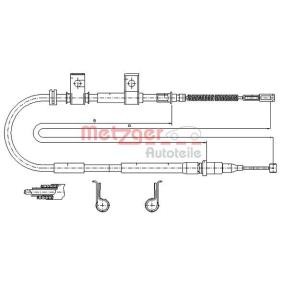 Acquista Cavo freno a mano da METZGER 17.3502 a buon mercato per soli 18,63 €