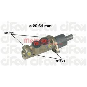 Comprar Cilindro principal de freno de METZGER 202-039 a bajo precio de 52,46 €