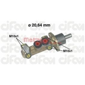 Comprar Cilindro principal de freno de METZGER 202-044 a bajo precio de 40,11 €