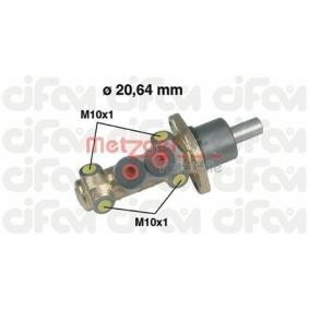 Comprar Cilindro principal de freno de METZGER 202-142 a bajo precio de 63,76 €