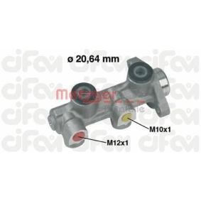 Comprar Cilindro principal de freno de METZGER 202-224 a bajo precio de 81,35 €