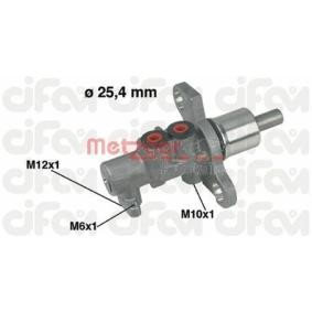 Comprar Cilindro principal de freno de METZGER 202-368 a bajo precio de 113,20 €