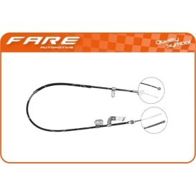 Handbremsseil für TOYOTA von FARE SA