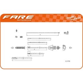 Handbremsseil für IVECO von FARE SA
