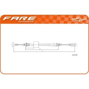 Handbremsseil für IVECO von FARE SA