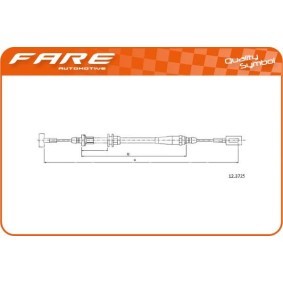 Handbremsseil für IVECO von FARE SA