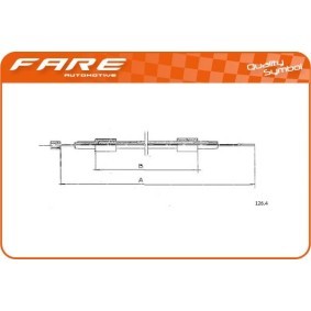 Motorhaube des Herstellers FARE SA - Originalware Artikelnummer: 28350