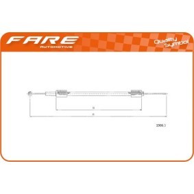 Motorhaube des Herstellers FARE SA - Originalware Artikelnummer: 28356