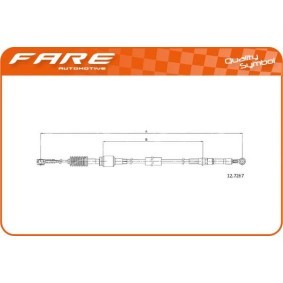 Seilzug, Schaltgetriebe 29584 von FARE SA günstig für 113,34 € online kaufen