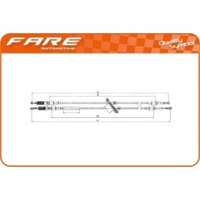 Seilzug, Schaltgetriebe 29603 von FARE SA günstig für 235,00 € online kaufen