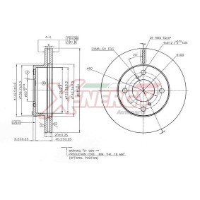 Bremsscheibe X602771 von AP XENERGY günstig für 29,65 € online kaufen