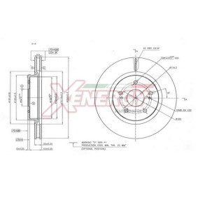 Bremsscheibe X602792 von AP XENERGY günstig für 98,41 € online kaufen