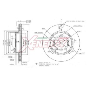 Bremsscheibe X602802 von AP XENERGY günstig für 89,90 € online kaufen